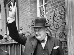 Churchill während des Krieges